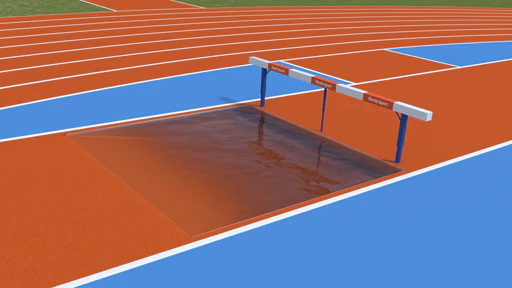  барьеры для стипль-чеза (полный комплект для стадиона: 5 штук) Athletics.su